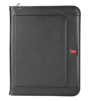 Leather Zippered Executive Padfolio Cover
