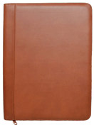 Ziparound Napa Leather Portfolio Cover